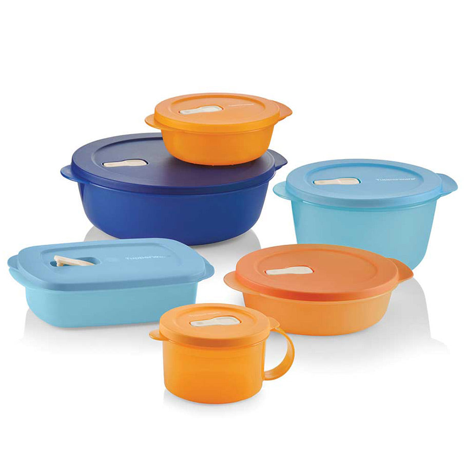 Tupperware, Kitchen, Small Tupperware Round Containers 6 Pc