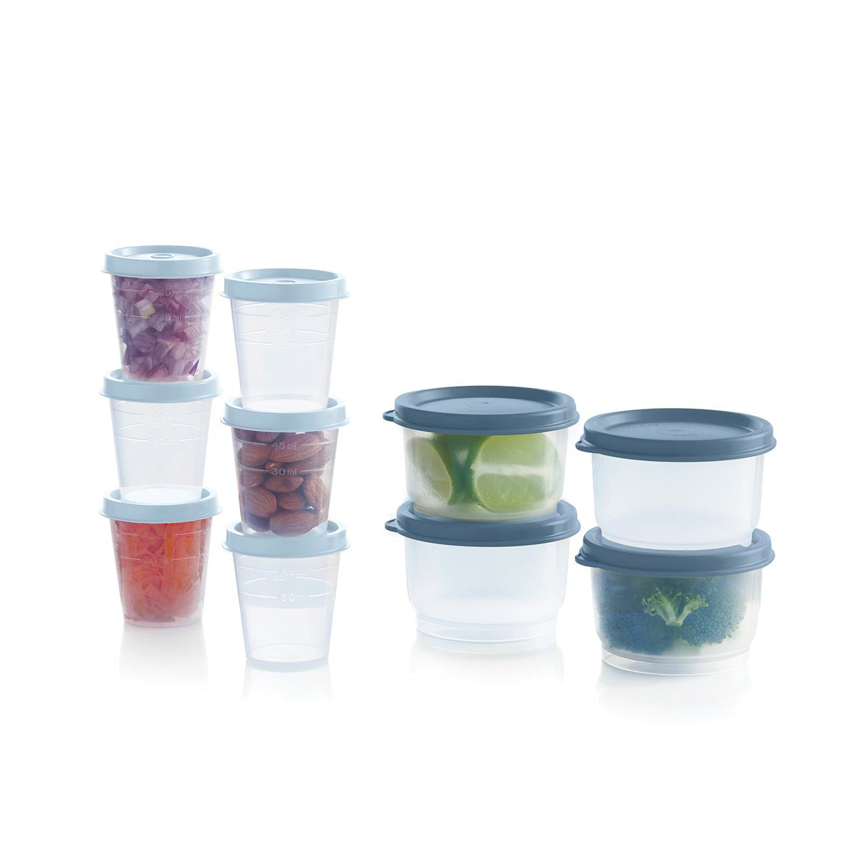  Tupperware Brand Ideal Lit'l Food Storage Bowls for