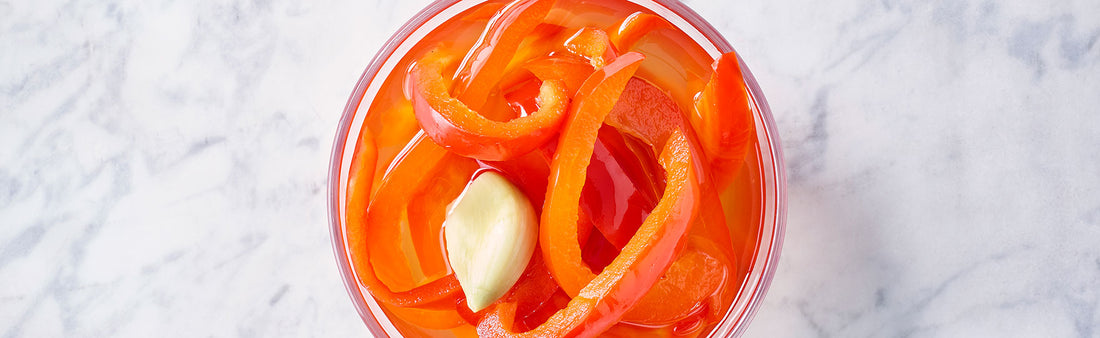 Quick Pickled Bell Peppers