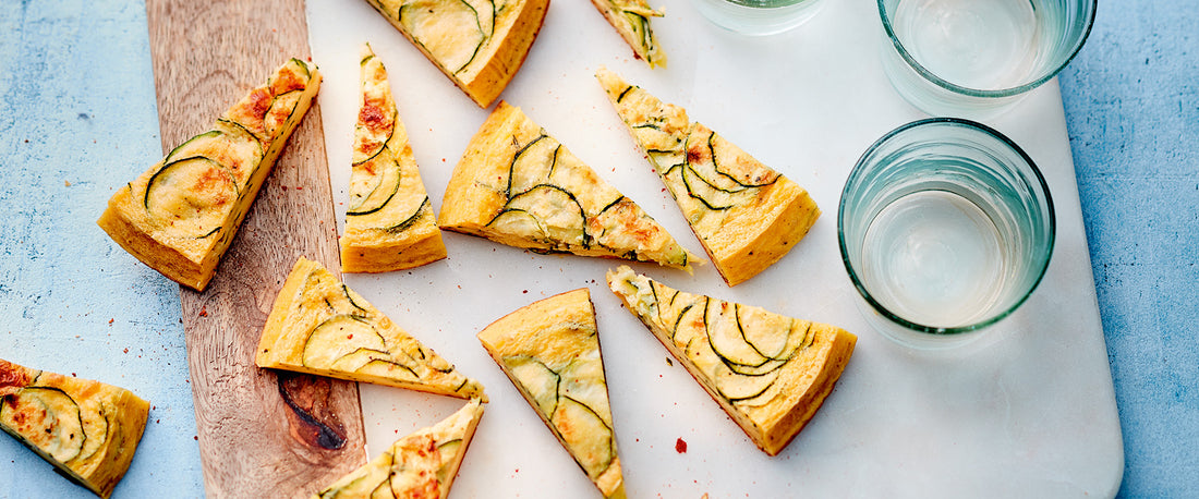 Crustless Quiche with Zucchini