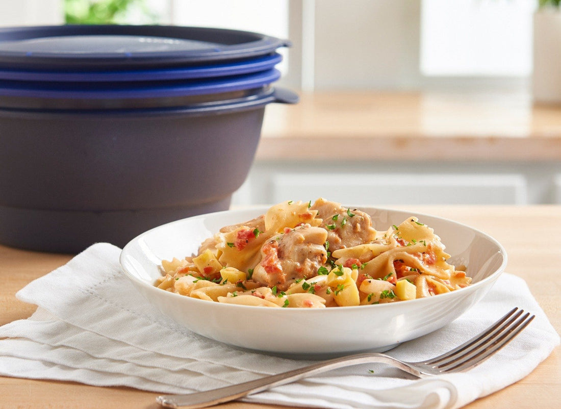 Roasted Red Pepper Chicken Farfalle