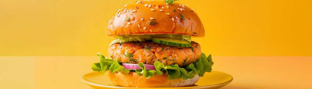 Dill & Chive Salmon Burgers – Tupperware US