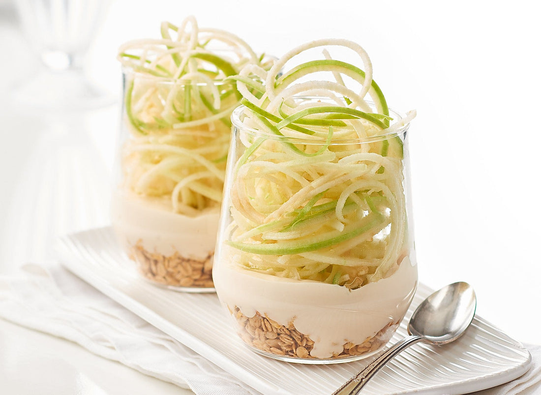 Spiralized Yogurt Parfait