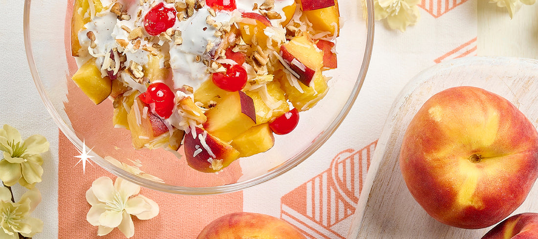 Ambrosia Salad with Marshmallow Crème