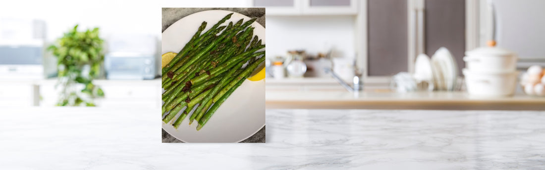 Lemon Garlic Asparagus