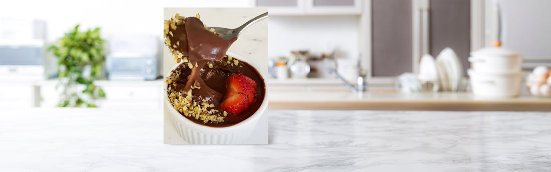 Three Ingredient Chocolate Pudding