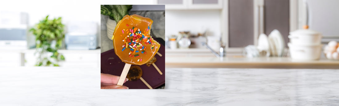 Caramel Apple Pops