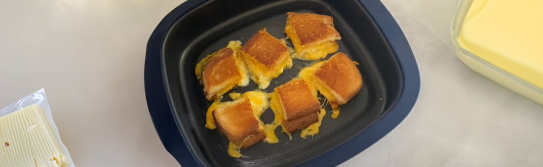 Mini Grilled Cheese Bites Recipe