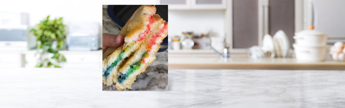 Rainbow Grilled Cheese