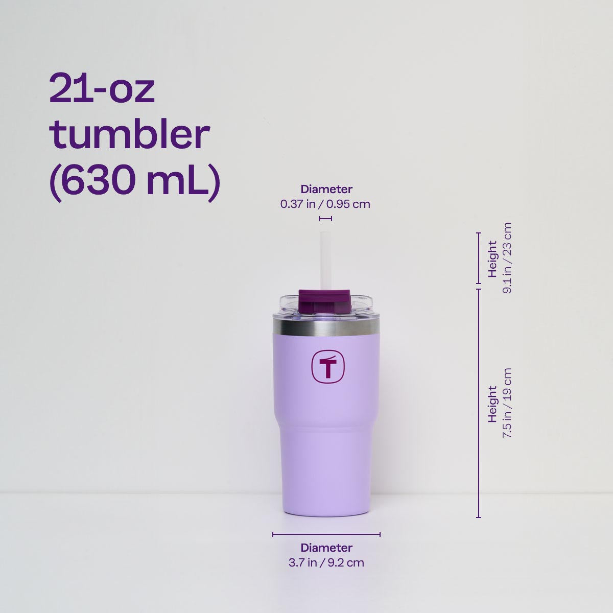 Tupperware® big T Tumbler | 21oz / 630mL