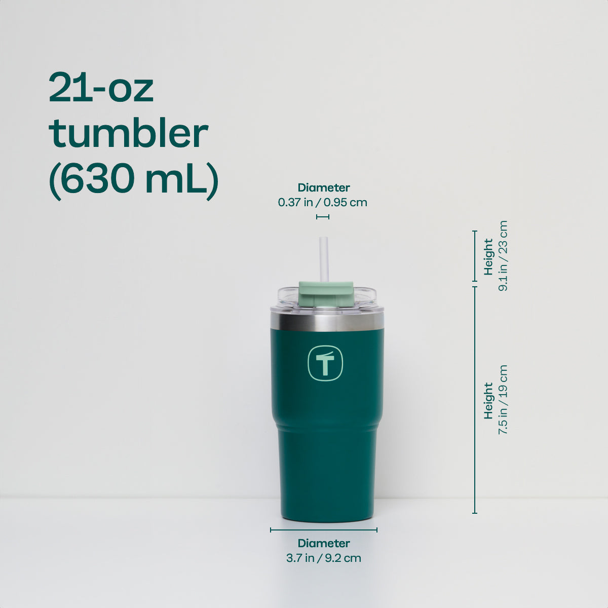 Tupperware® big T Tumbler | 21oz / 630mL