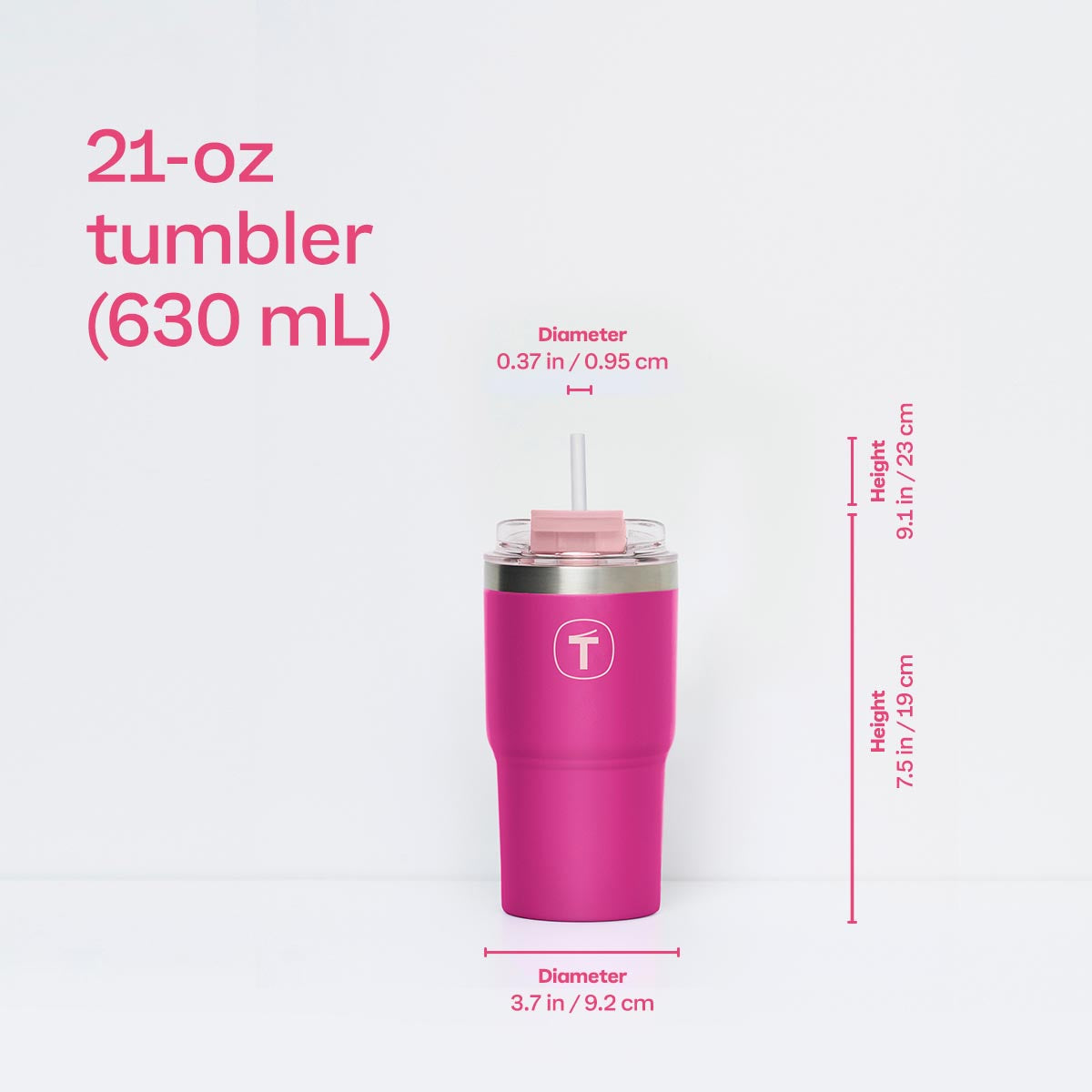 Vaso big T de Tupperware® | 21 oz / 630 ml