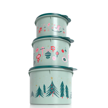 Holiday Canister 3-Pc. Set