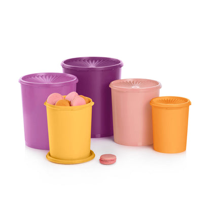 5-Pc. Classic Decorator Canister Set