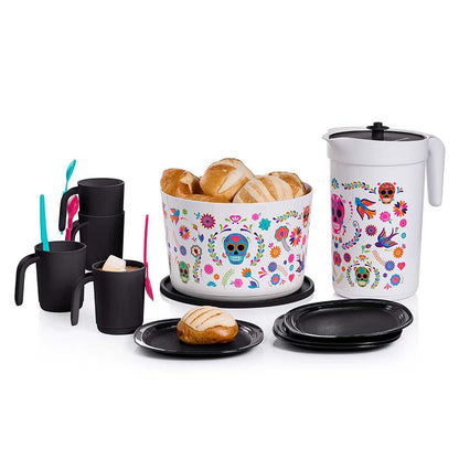 Dia de los Muertos Serving Set