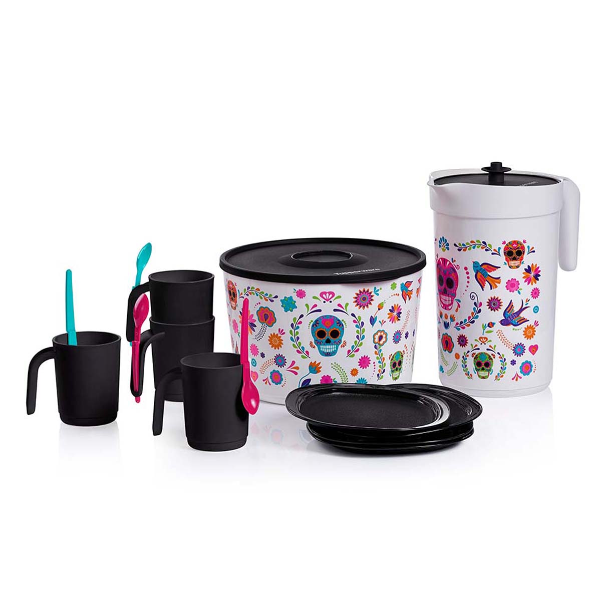 Dia de los Muertos Serving Set