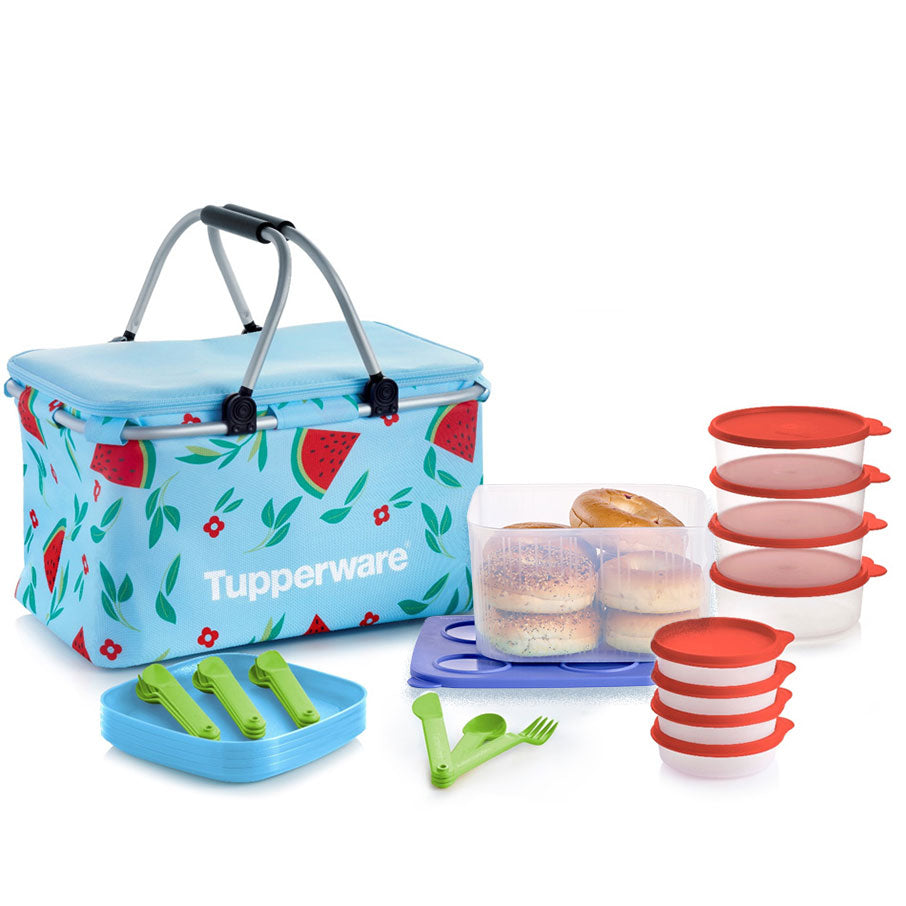 Summer Picnic Basket Set