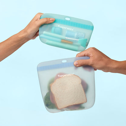 The Ultimate Silicone Bag Slim Lunch Set