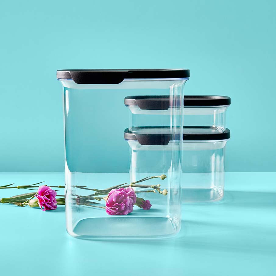 Tupperware® Ultra Clear Square 5-Pc. Set – Tupperware US