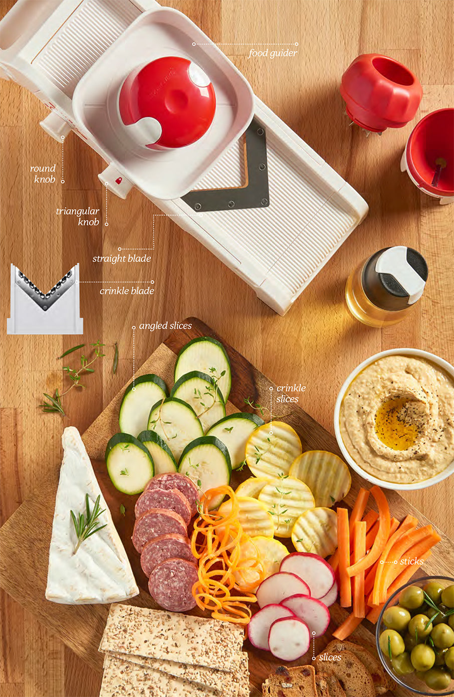 Mandoline Vegetable Slicer – The Romance Chef
