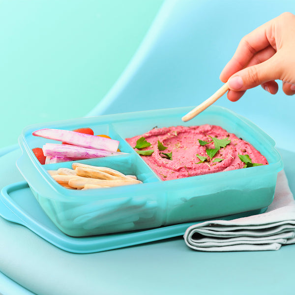 Tupperware My Lunch - Printed Divided lunch box with Container - kids /  Adults