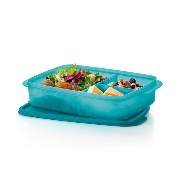 Tupperware lunch box with two floors and ECO bottle that can be