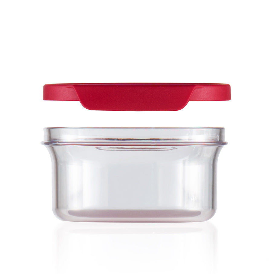 Plastic Transparent Plastic Stylish Lunch Box, Capacity: 600 gm