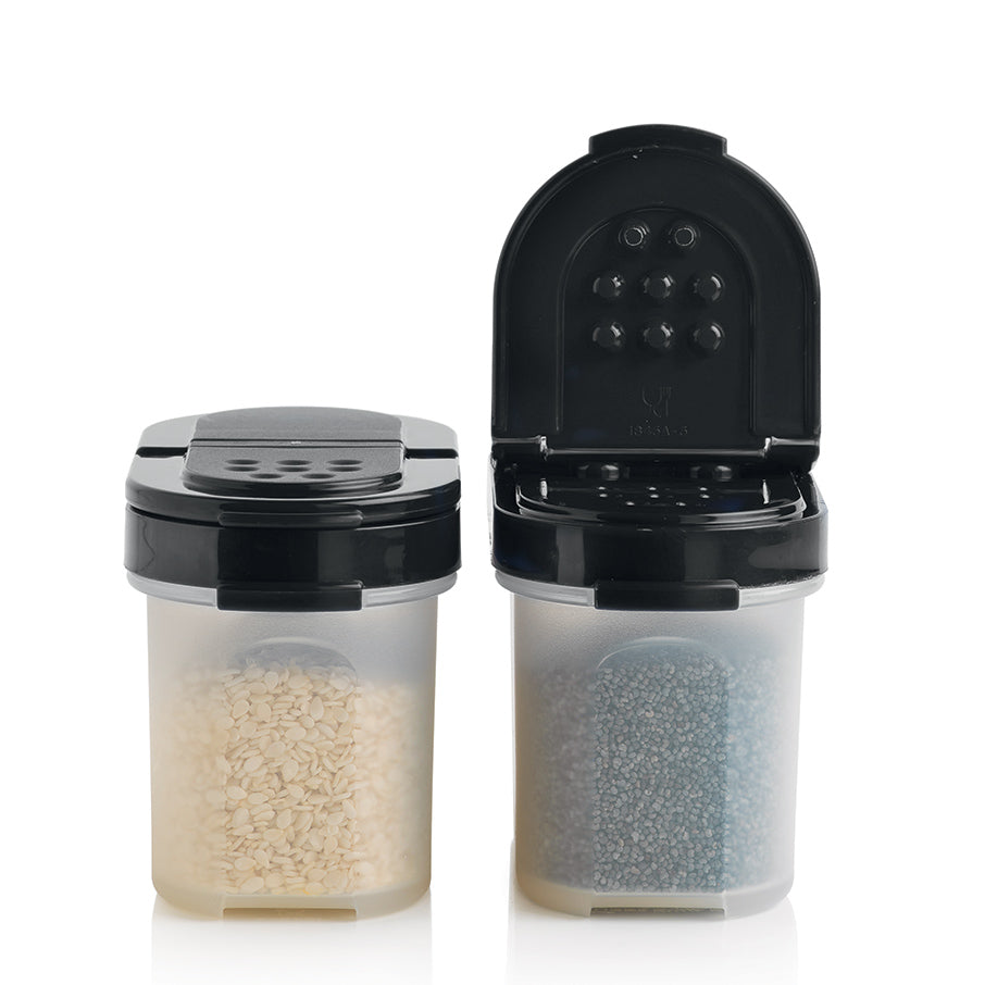 Small Spice Shakers Black Tupperware US