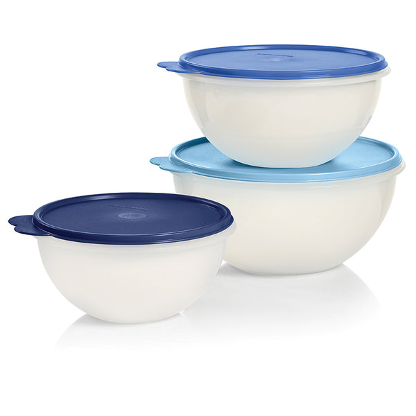  Tupperware Brand Ultimate Mixing Bowls - Includes 3